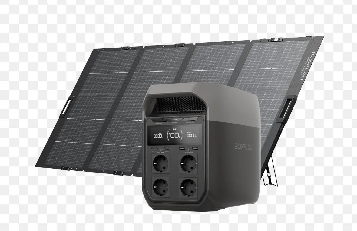 Ecoflow delta 3 1024 wh inkludert 400w solcellepanel