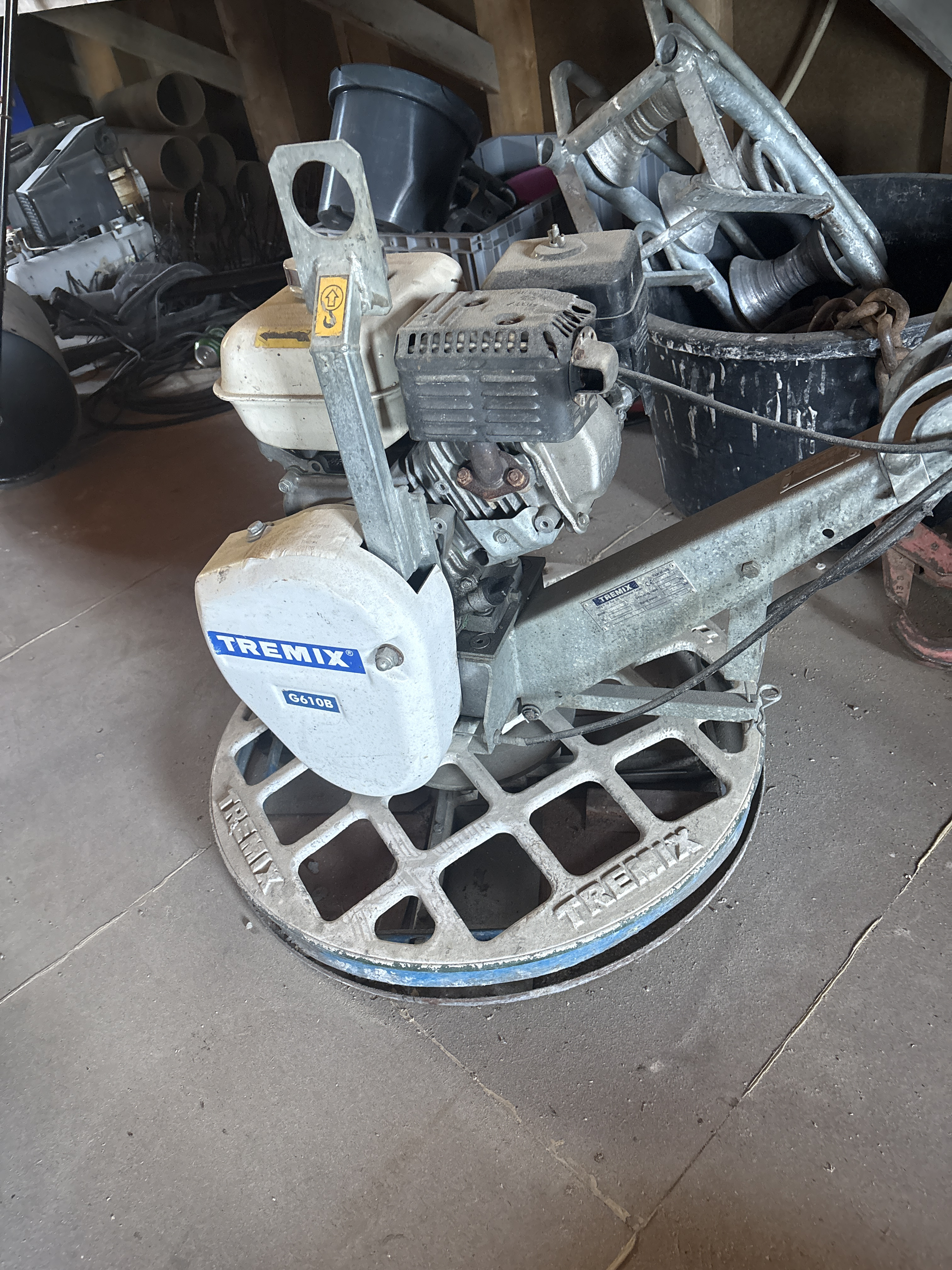 Glattemaskin/helikopter