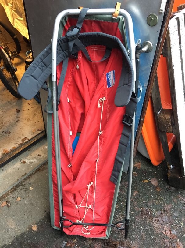 Pulka för skidor och långfärdsskridskor