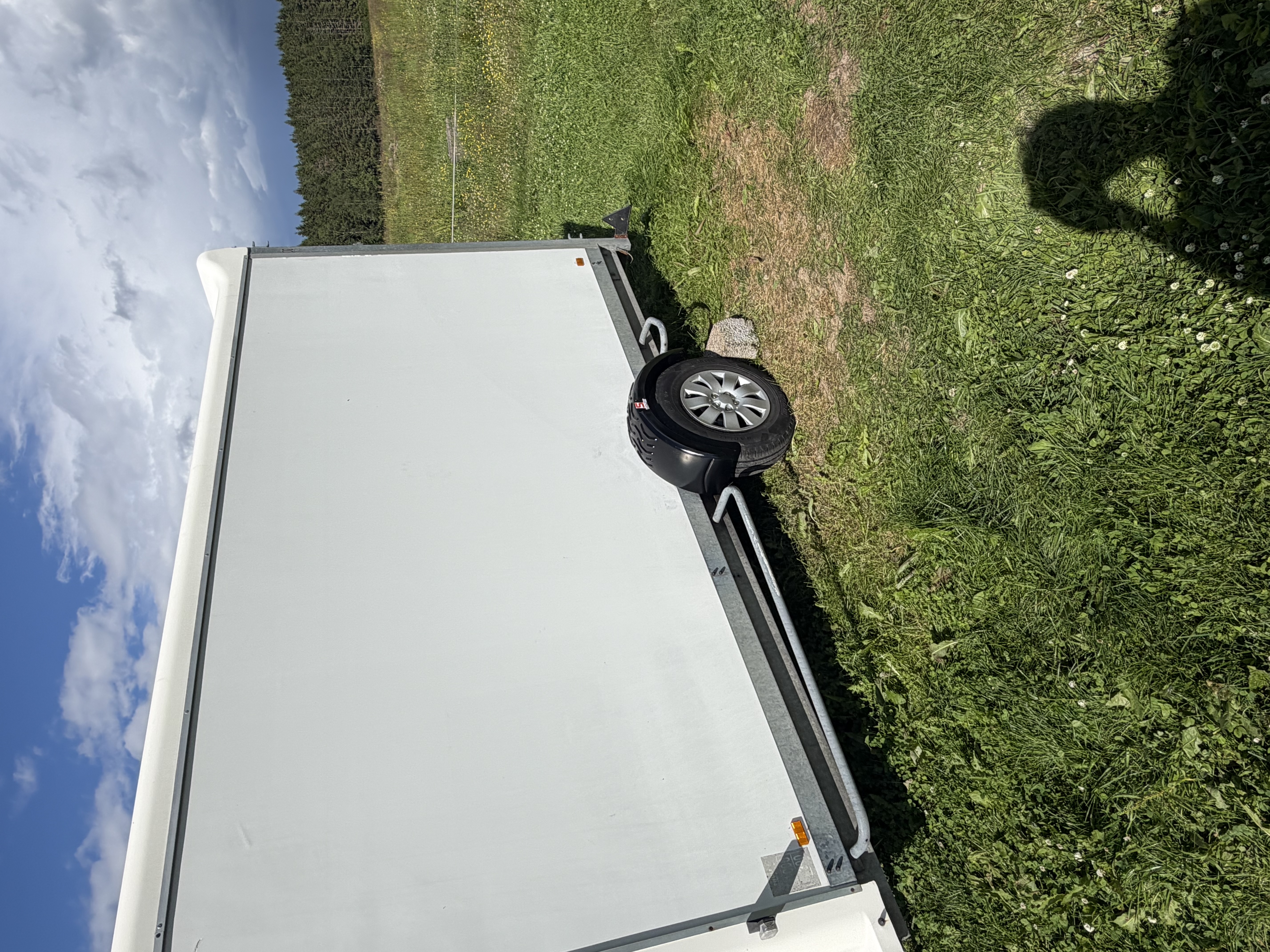 Täcksläp med ramp 