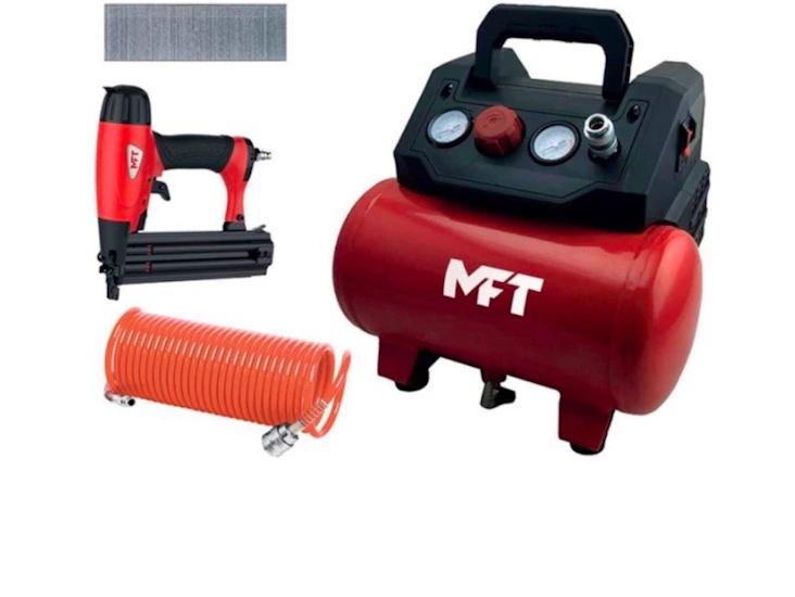 Dyckertpistol och kompressor