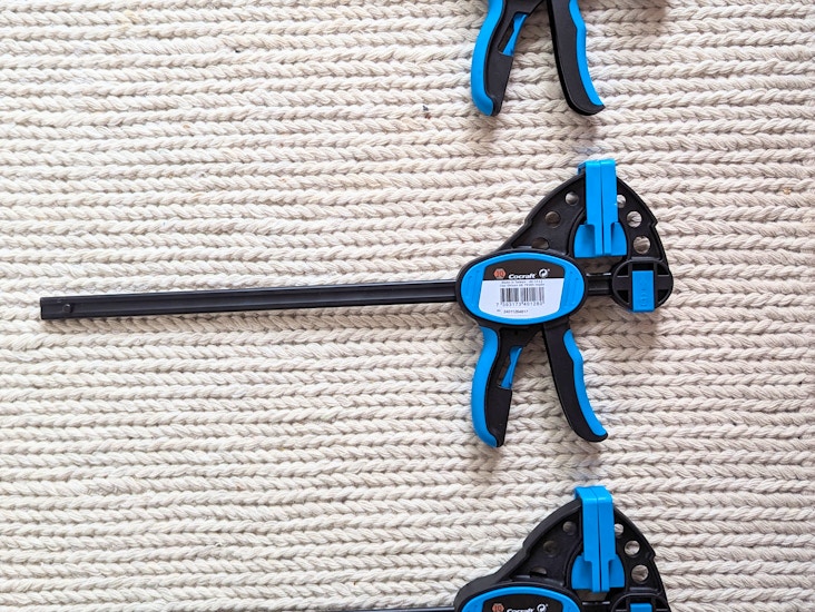 3 stycken enhandstvingar