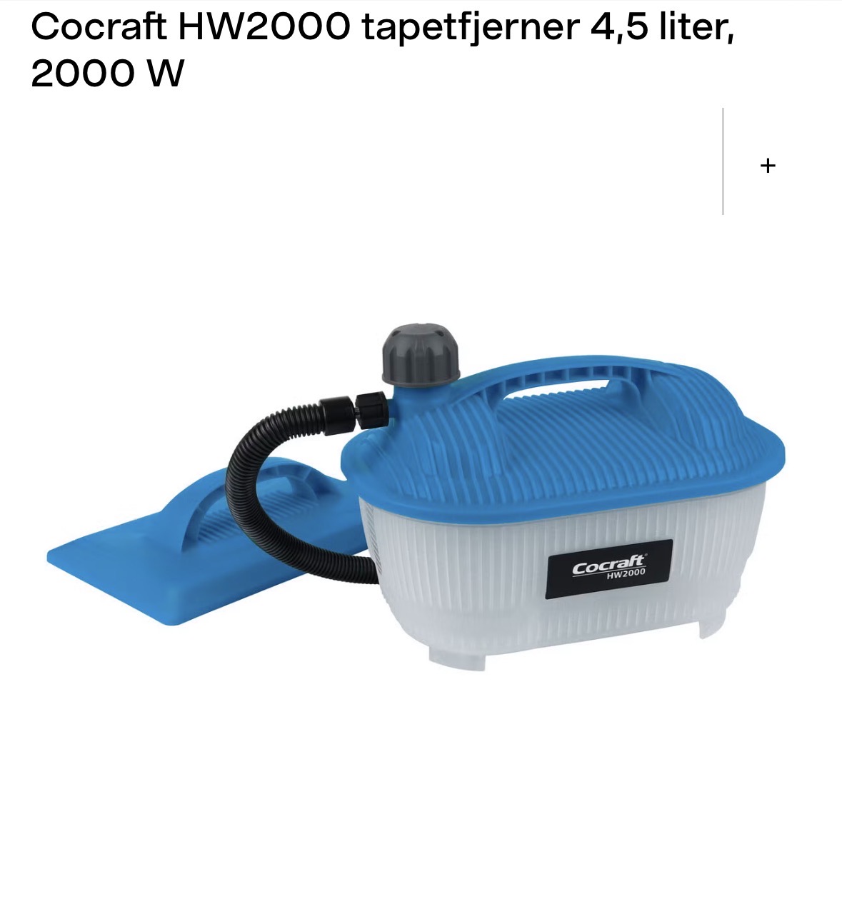 Cocraft tapetfjerner (damp)