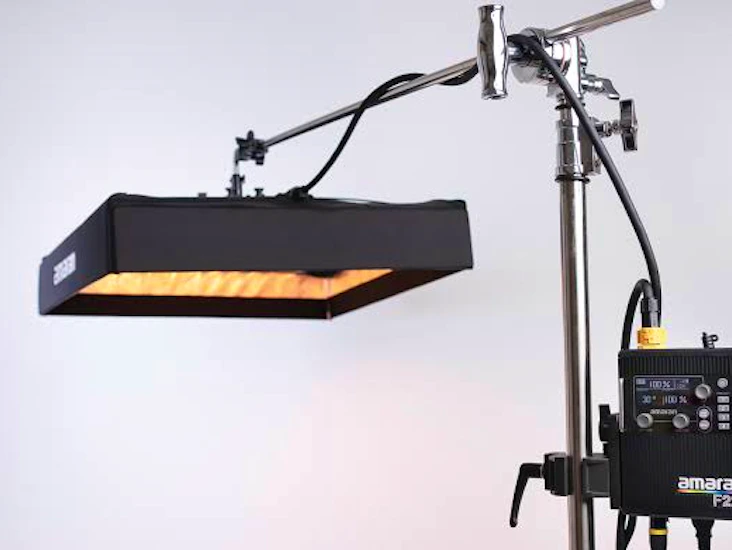 Aputure amaran f21c + c-stand + boom arm