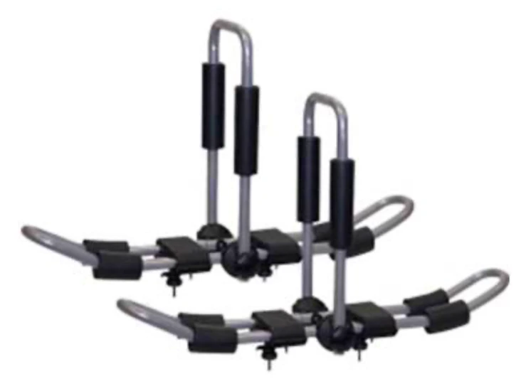 Dobbelt kajakkstativ for takbøyler