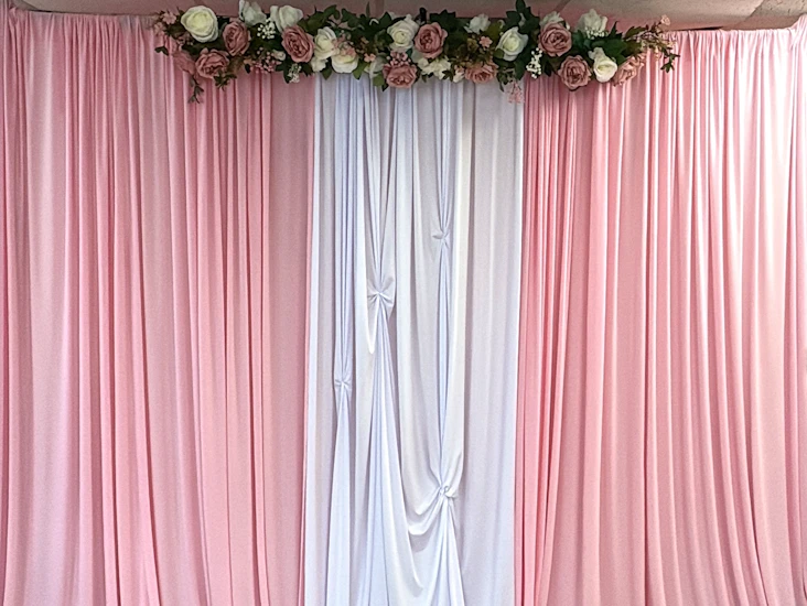 Drape backdrop