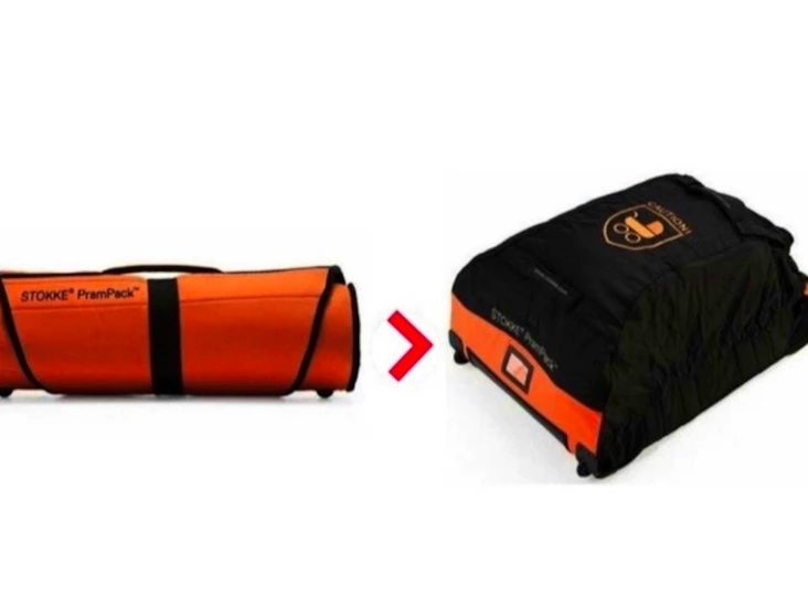 Stokke prampack transportväska för barnvagn airshell