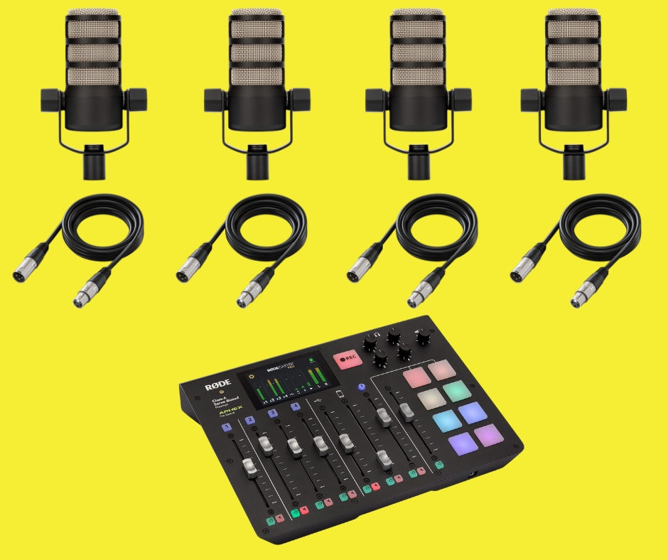 Rode podmics - rodecaster 