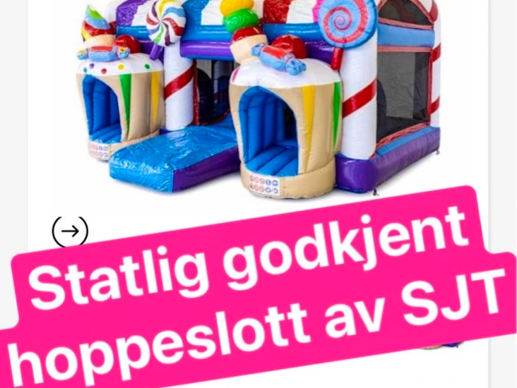 Godkjent hoppeslott av sjt