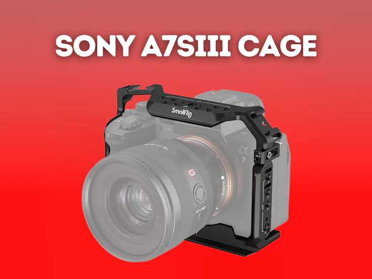 Camera cage for sony a7s3 as7iii