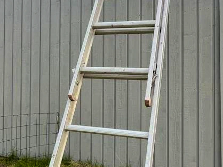 Stege aluminium 6 meter