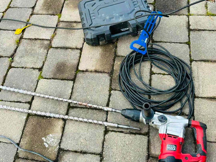 Kraftig 1600w borhammer fra meec