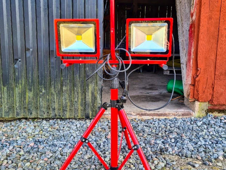 Rejäl arbetsbelysning