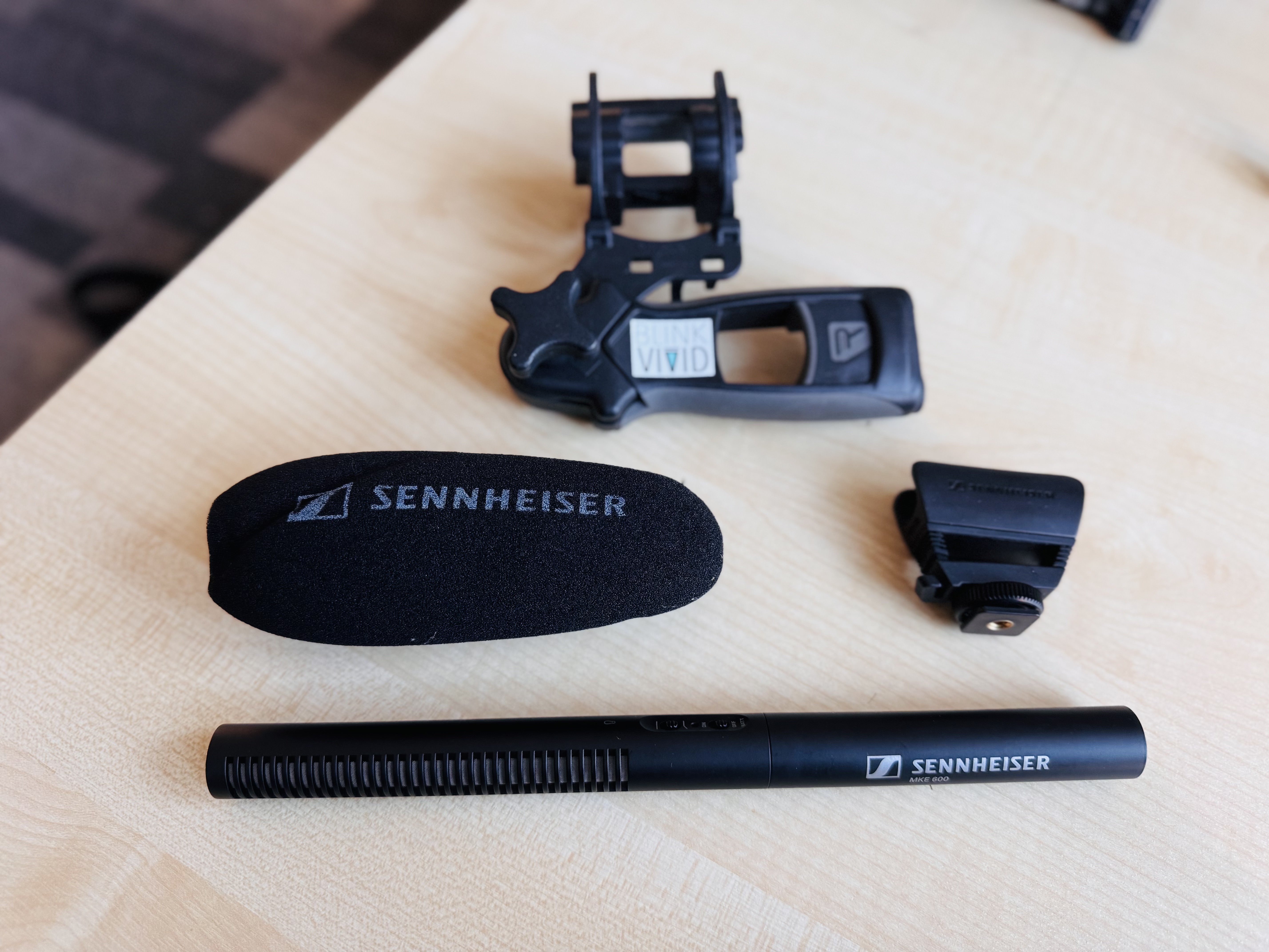 Sennheiser mke 600 shotgun microphone