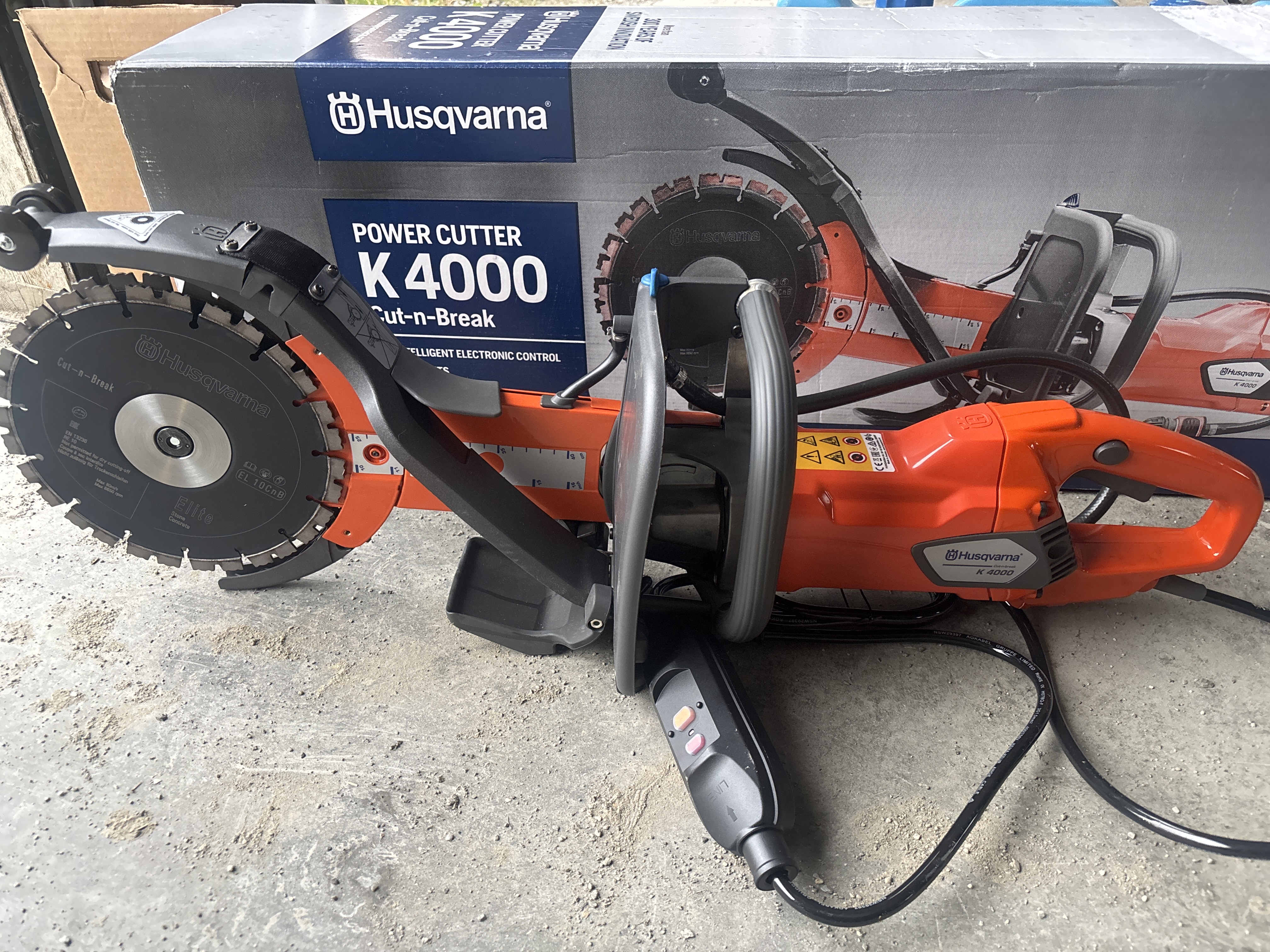 Husqvarna power cutter k4000 cutnbreak