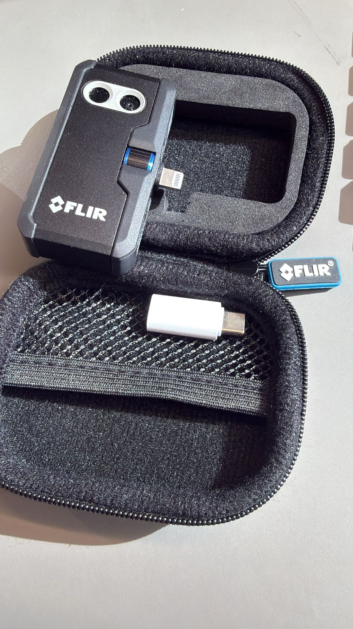 Värmekamera för iphone, både lightning och usb-c