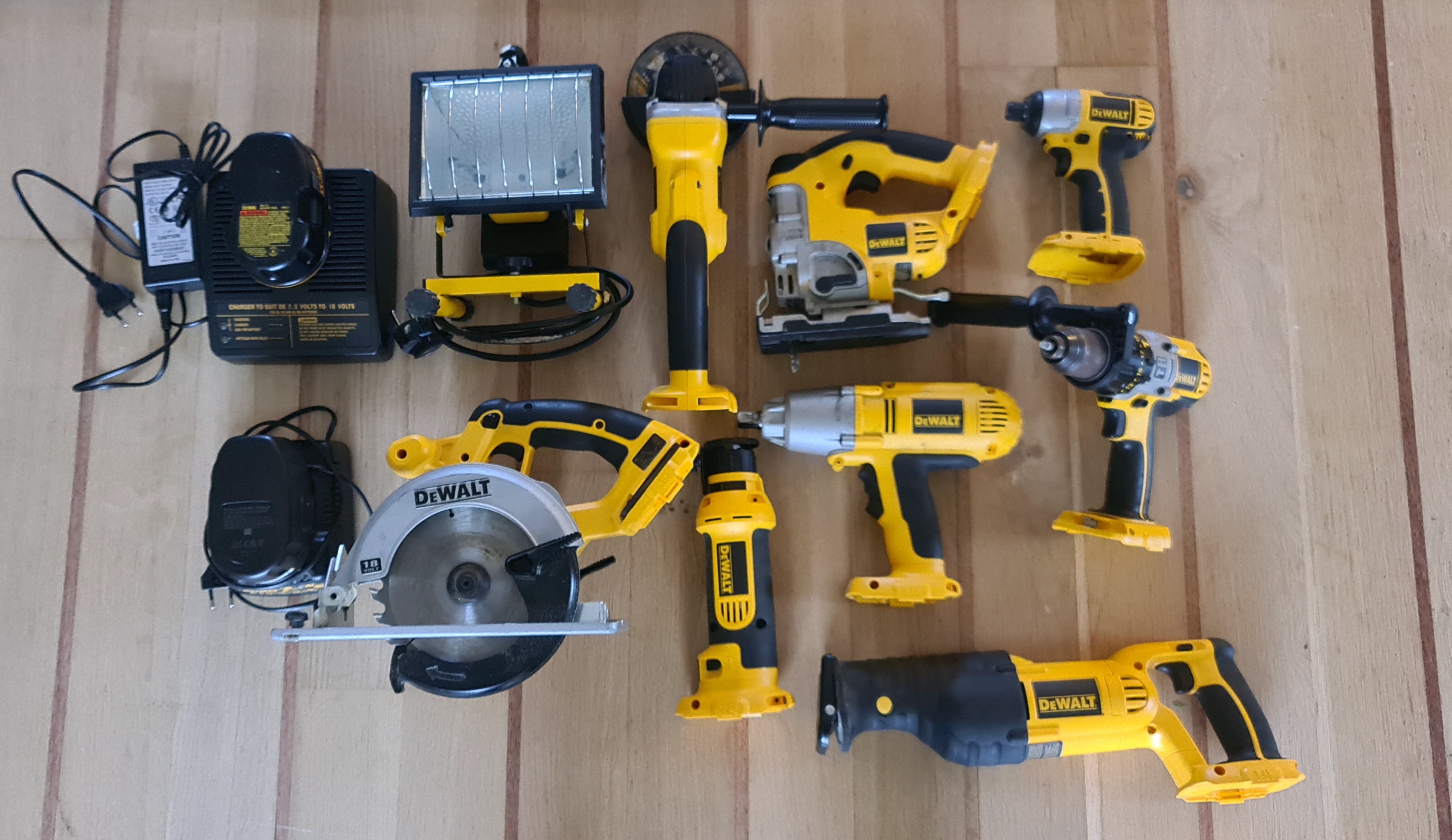 Dewalt 18v verktøysett 