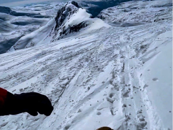 Full splitboard og skredpakke leies ut