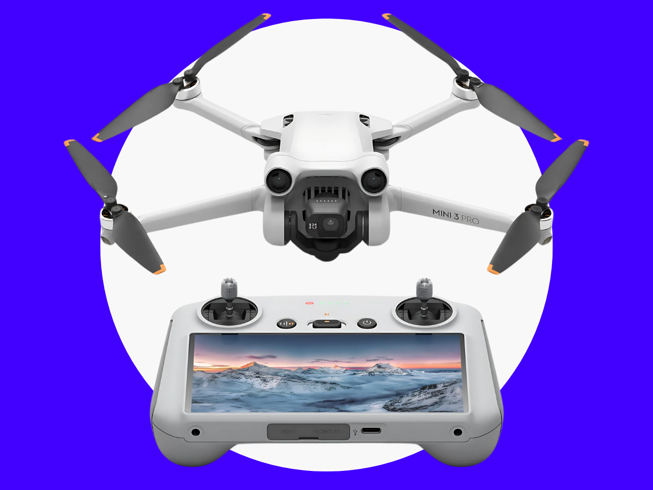 Dji mini 3 pro drone - fly more combo