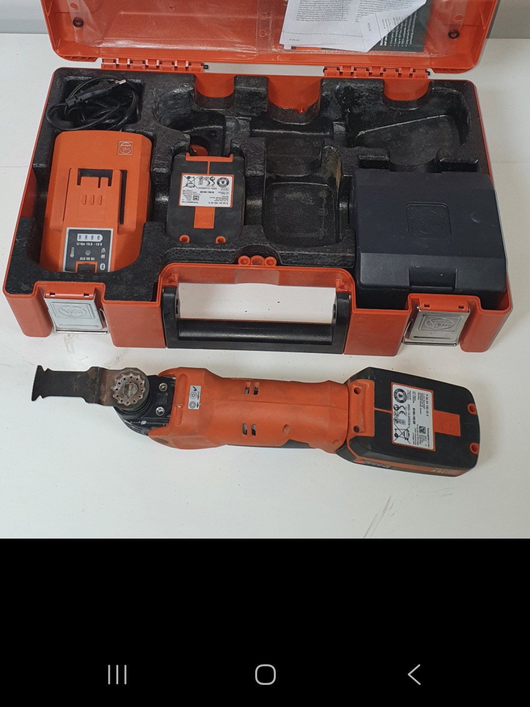 Fein multimaster 500 18v