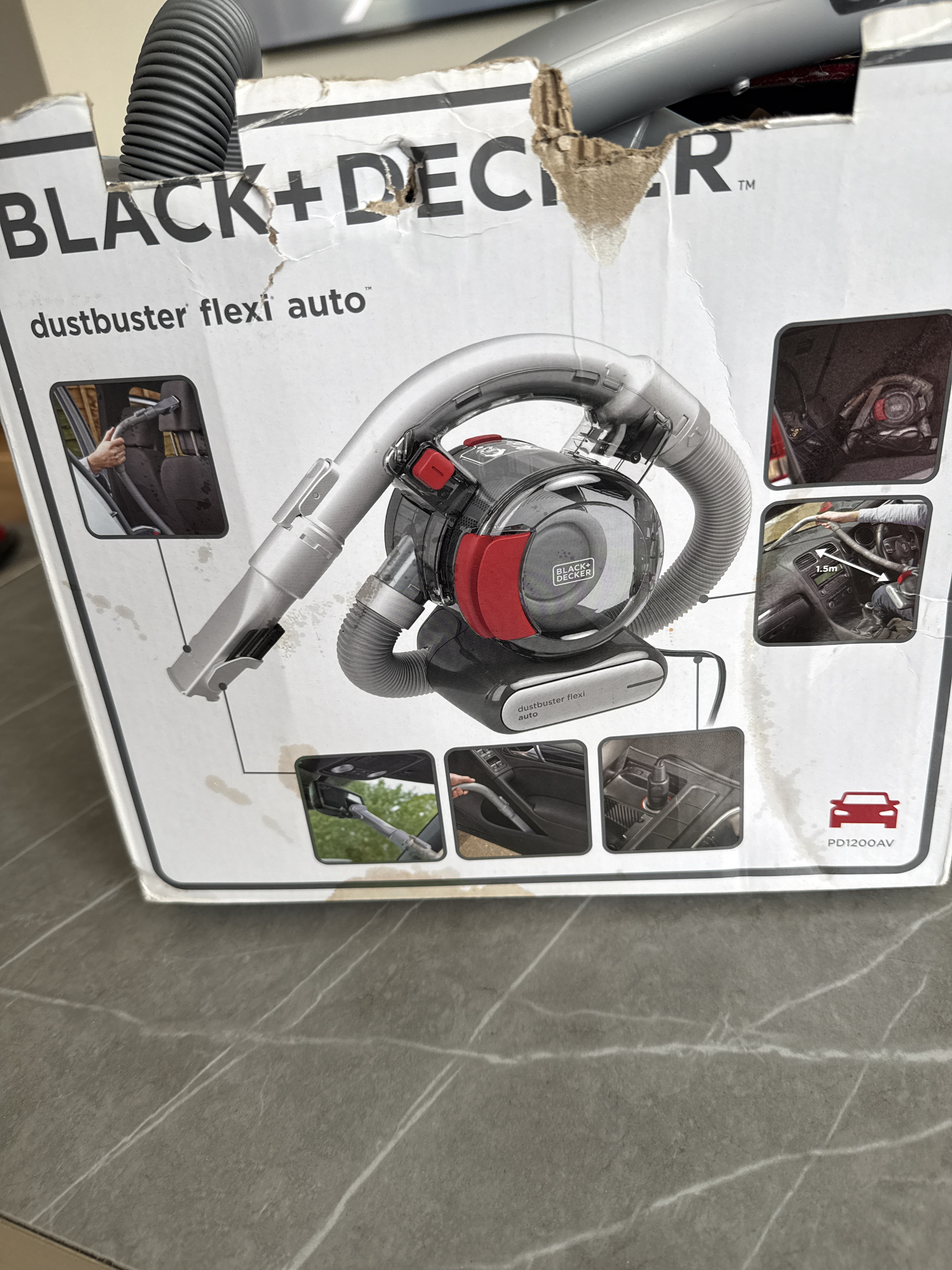 Black+decker dustbuster flexi auto – bil-/handdammsugare