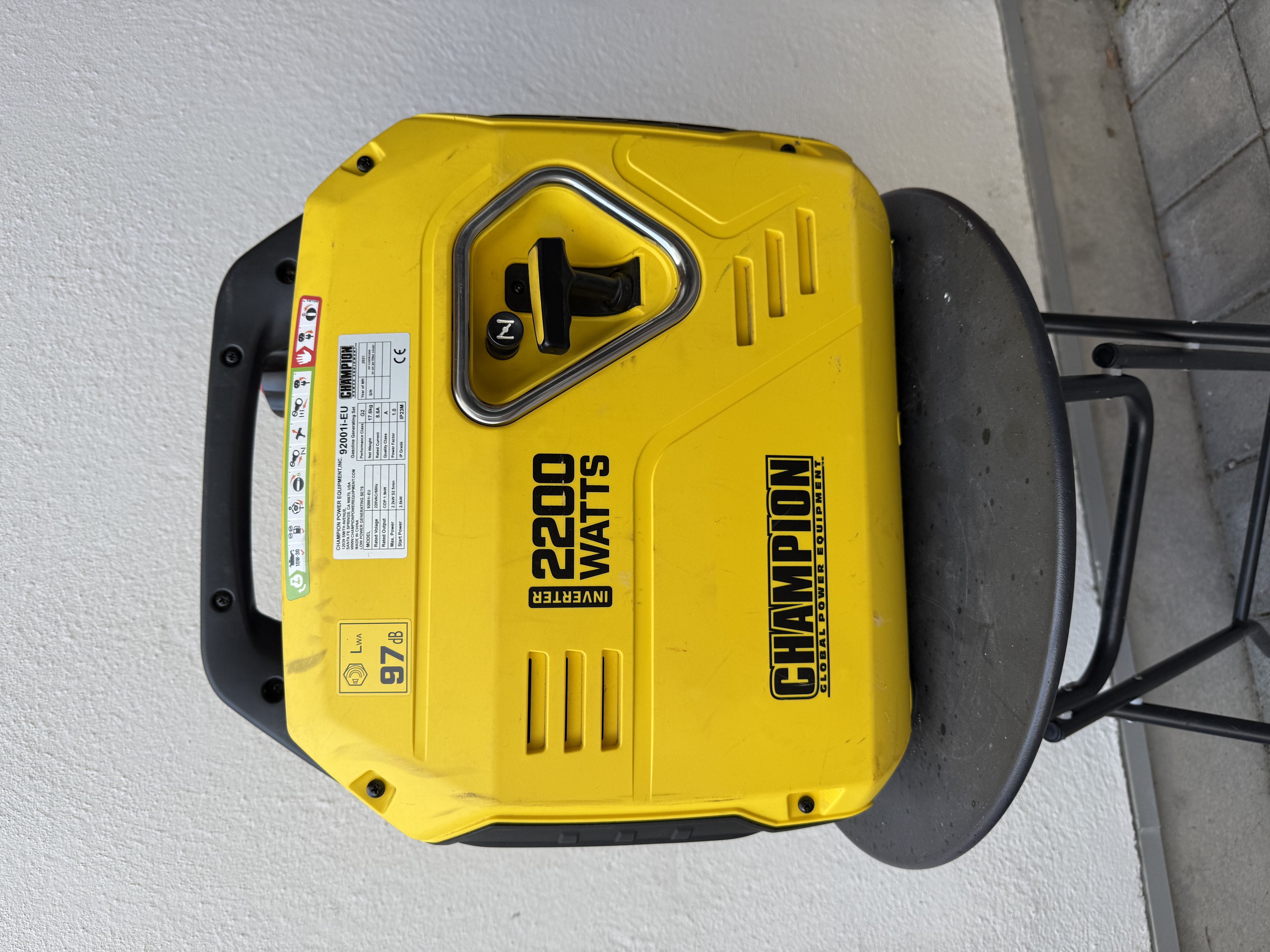 Tyst elverk 2200w – perfekt för husbil, camping, båt & reservkraft