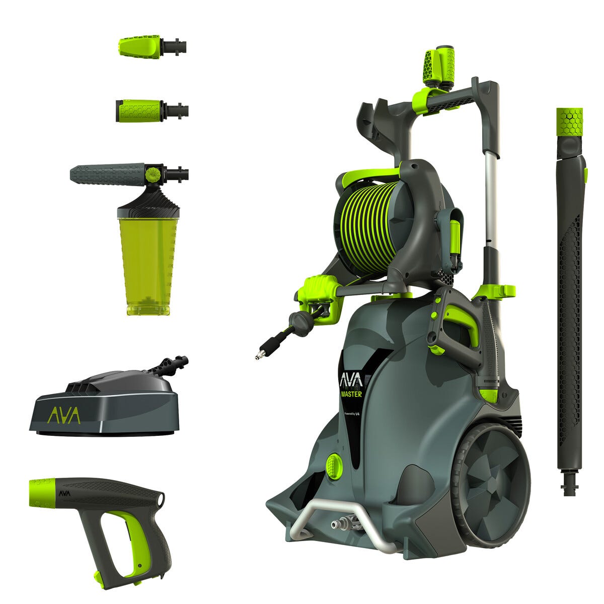 Ava master p60 2.0 x-large bundle – kraftig høytrykksspyler til utleie