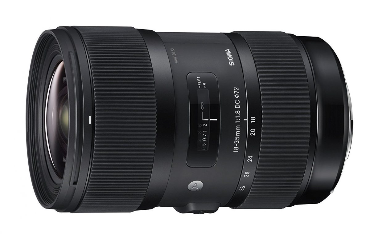 Sigma art 18-35 f1.8 ef (e mount adapter option)