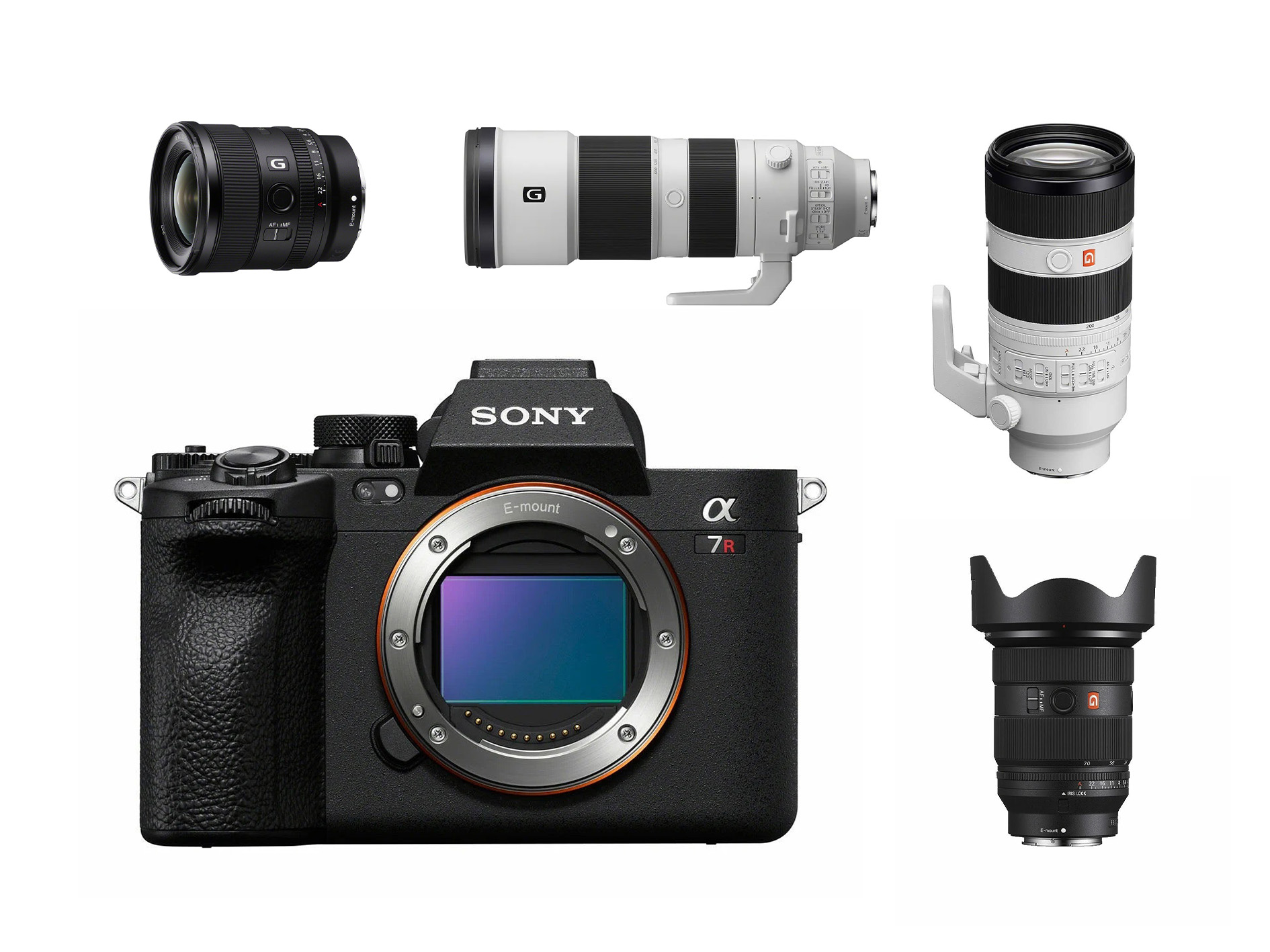 Sony a7r v + 2x valgfri linse - gratis levering