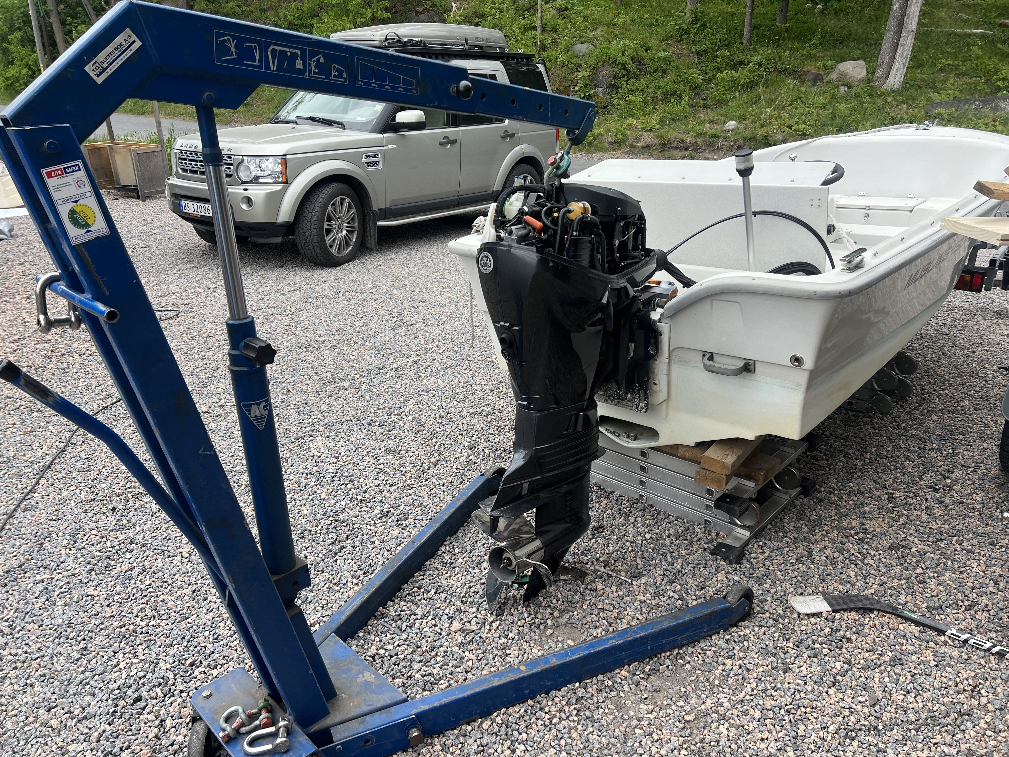 Elefantløfter verkstedskran