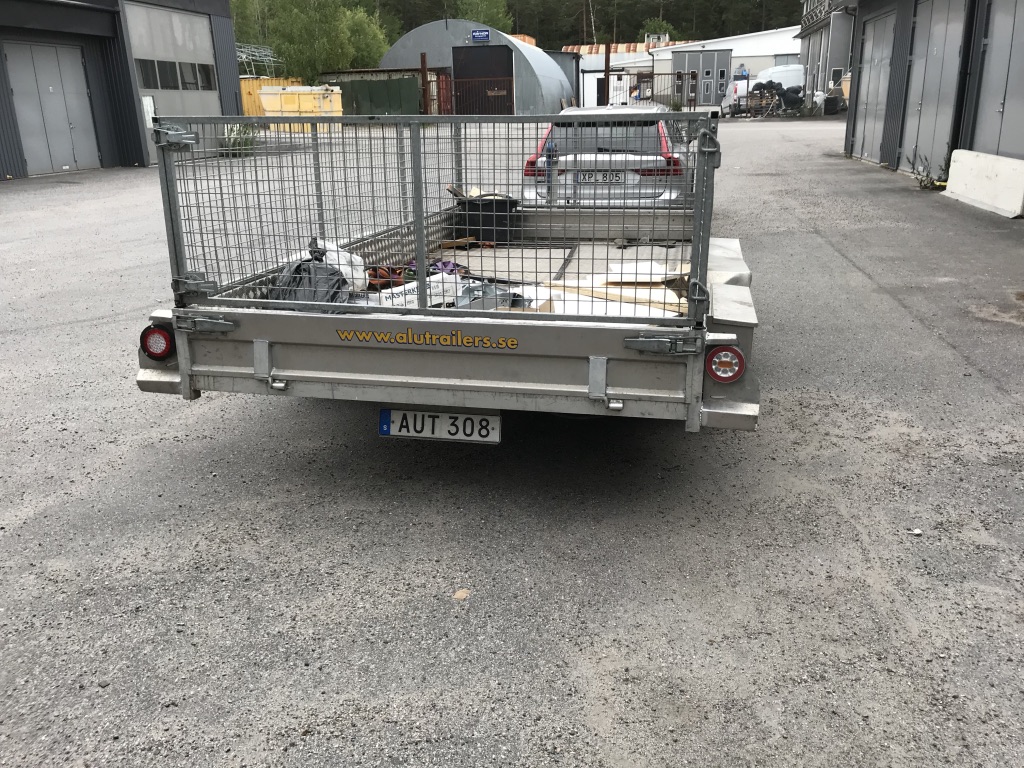 Entreprenadsläp 3500 kg