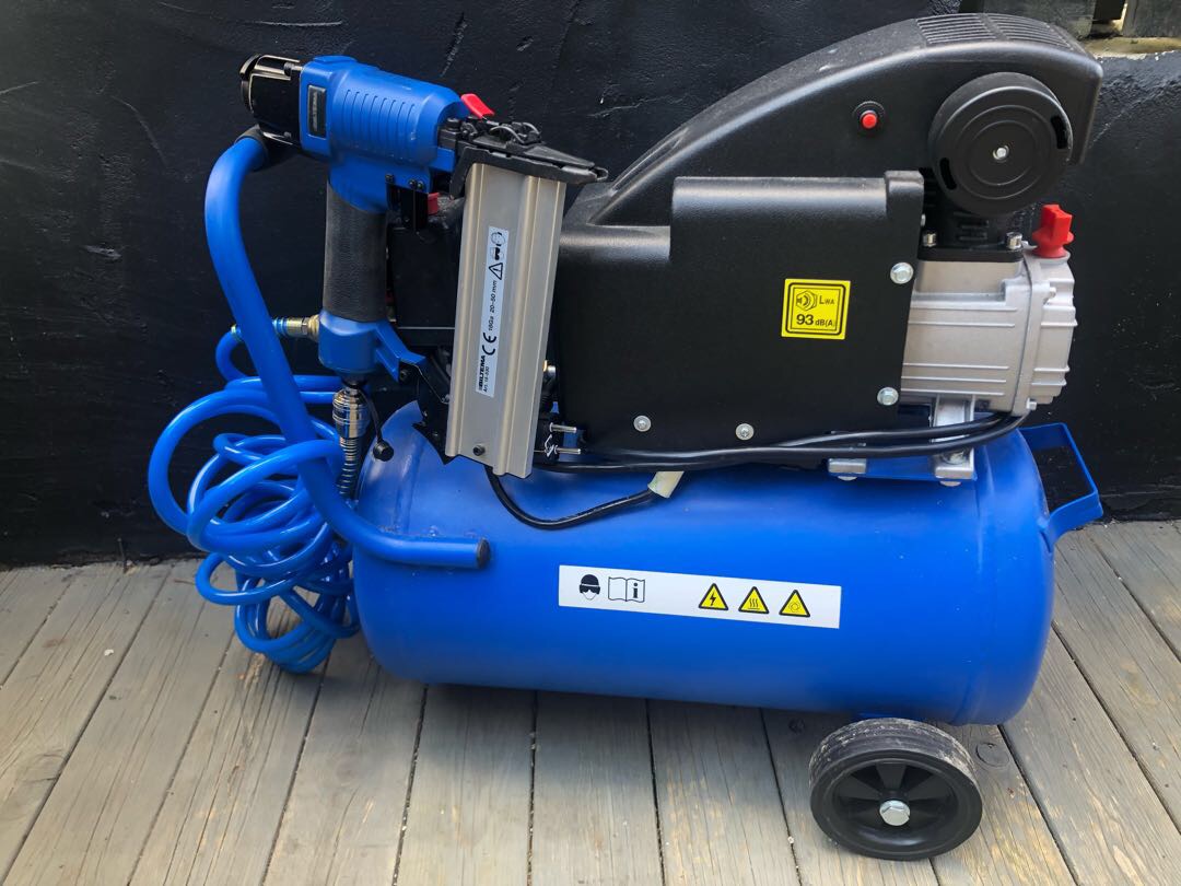 Luftkompressor med dykkertpistol