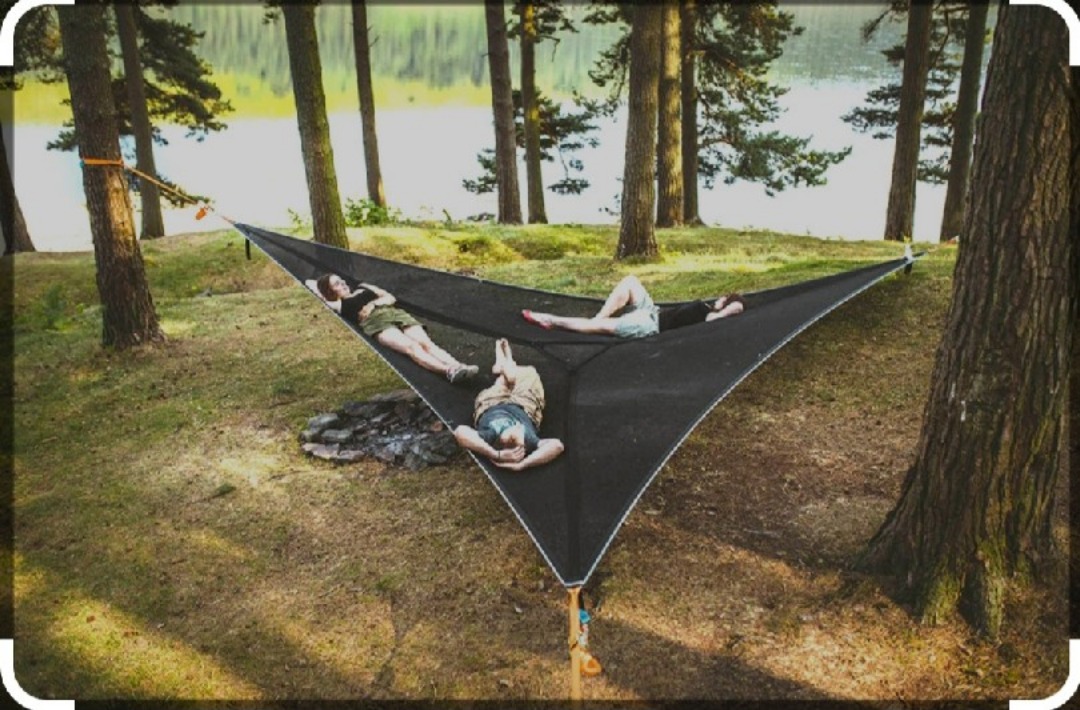 Tentsile trillium  black mesh hengekøye