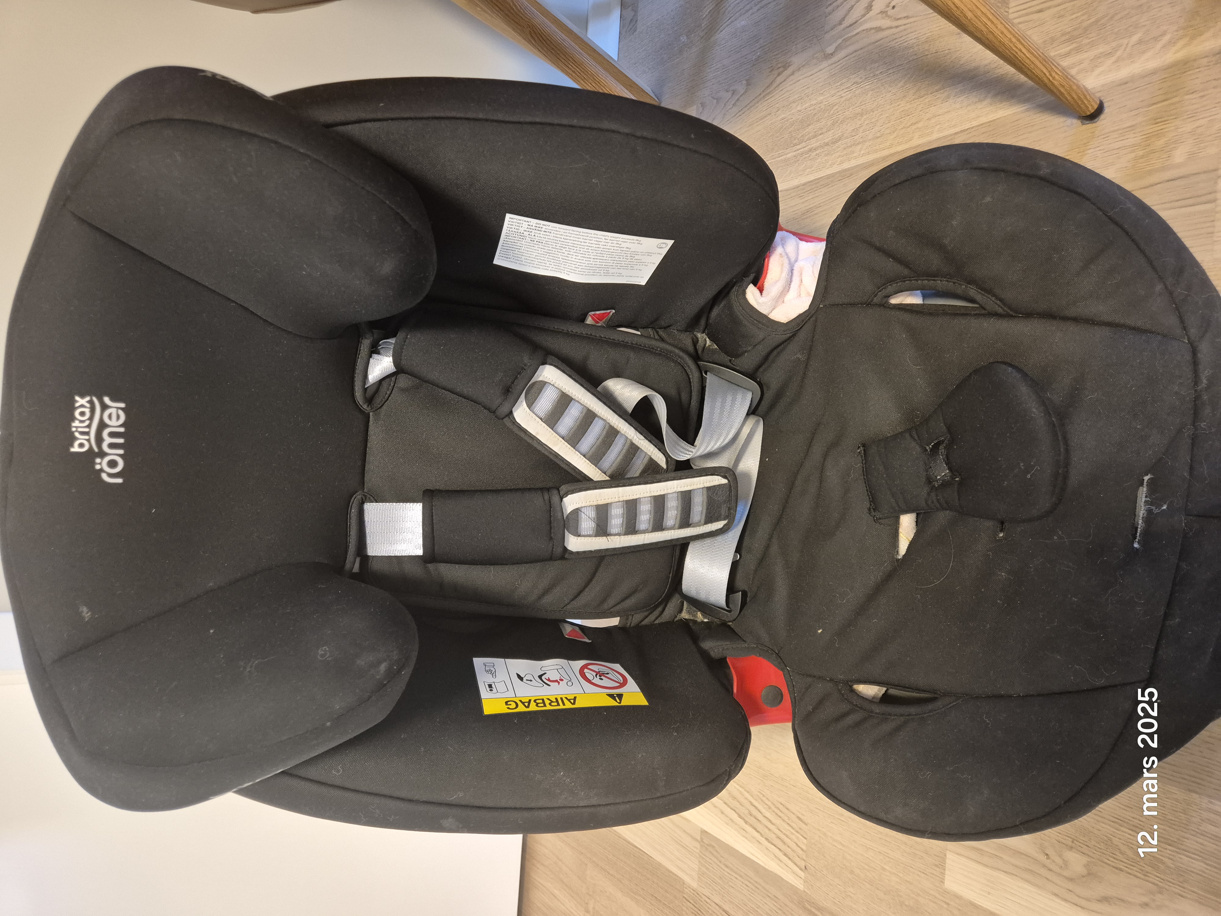 Bilsete (kan brukes begge veier) 9-25 kg