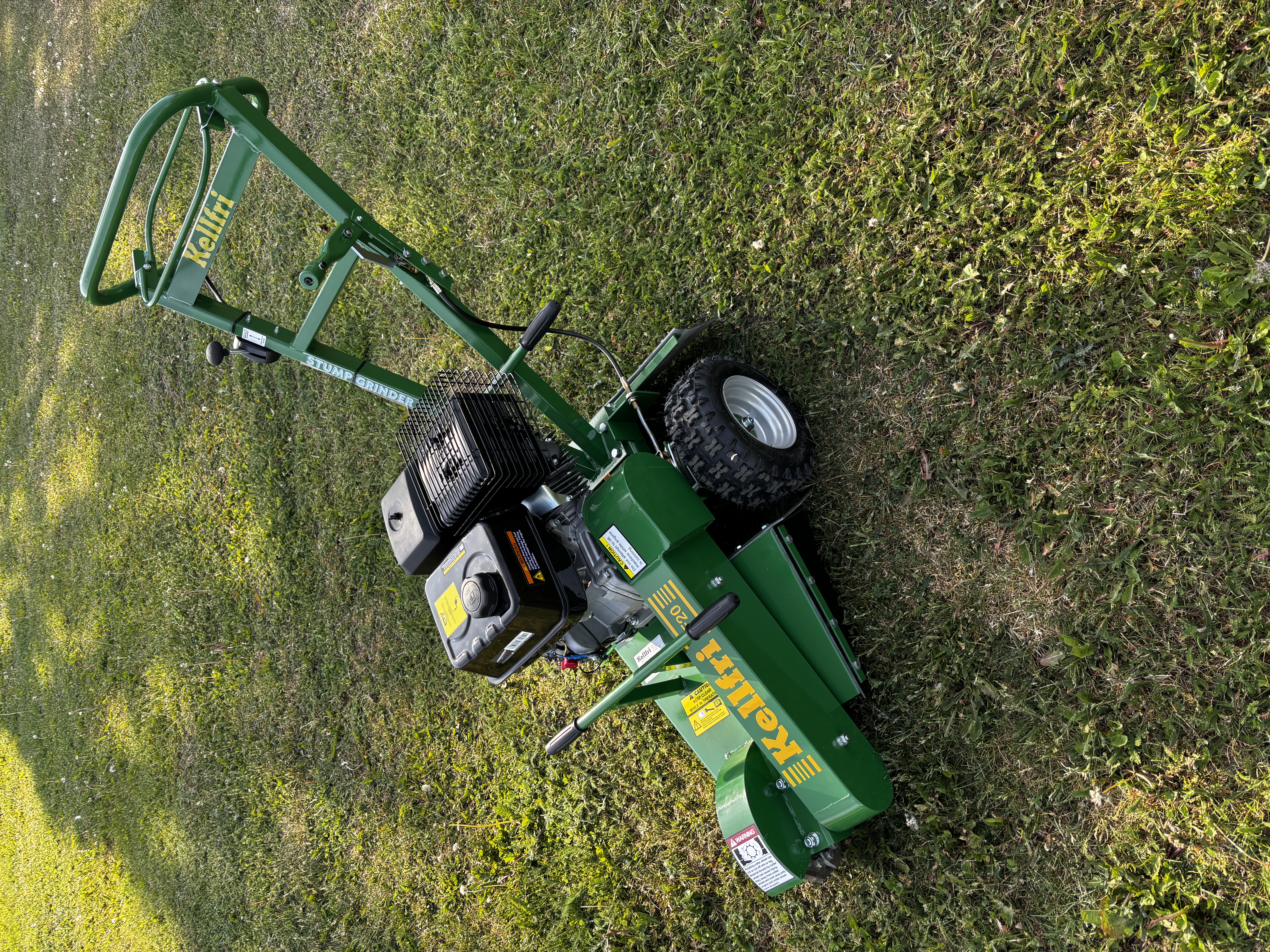 Stubbfräs  kraftig bensinmotor