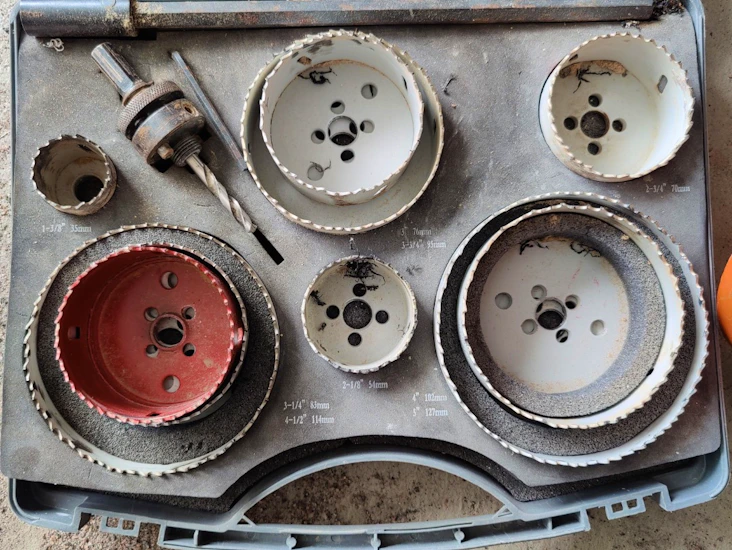 Reikäsahasarja 35-168mm terillä