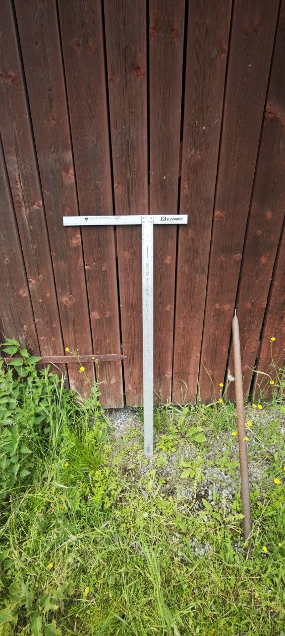 Kapro t-vinkel / gipsvinkel 122 cm