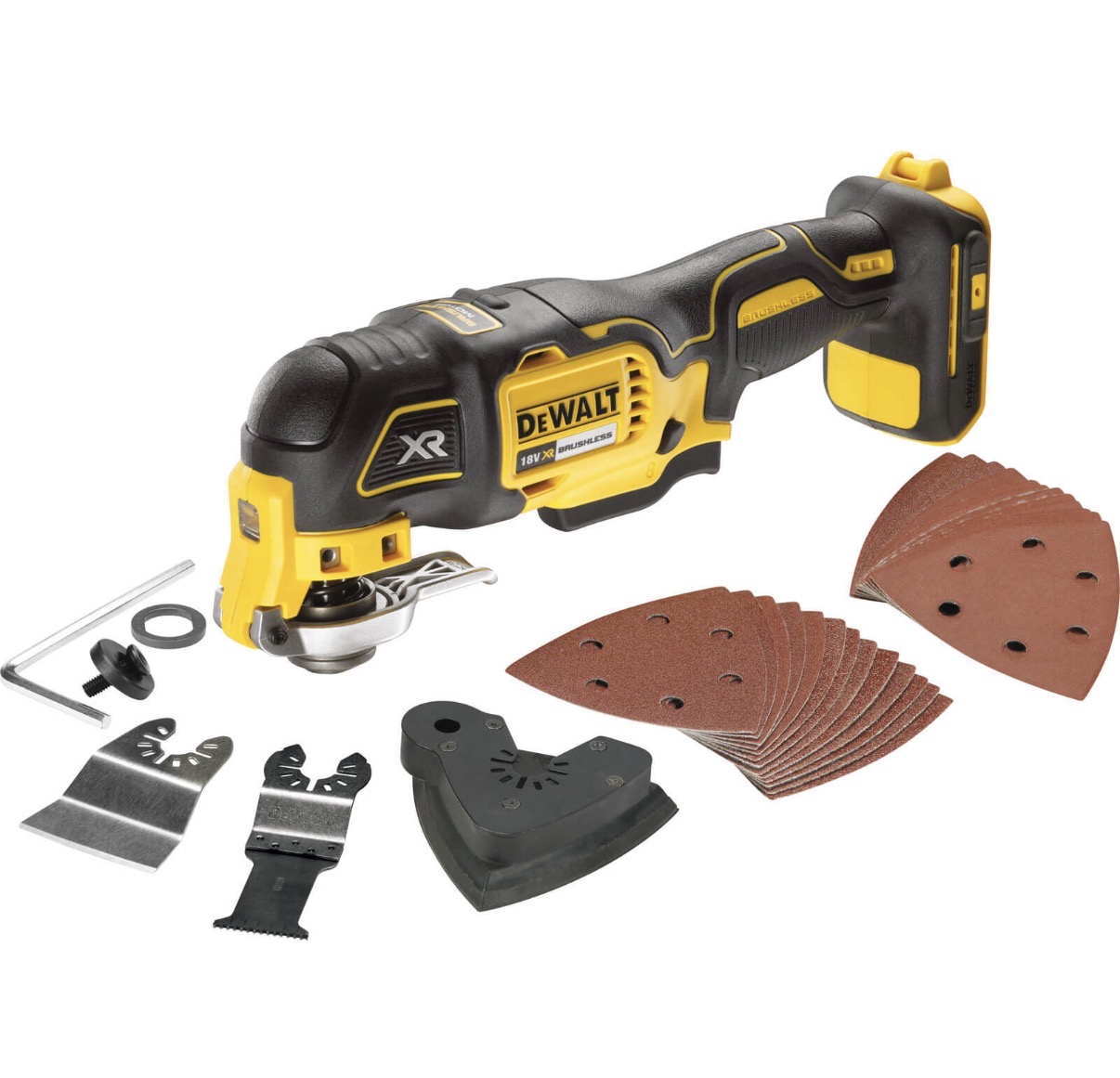 Dewalt dcs355 xr – batteridriven multiverktyg 18v
