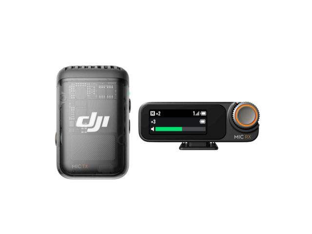 Pro audio kit – sennheiser mkh416, wireless dji mic 2, lavalier + mount