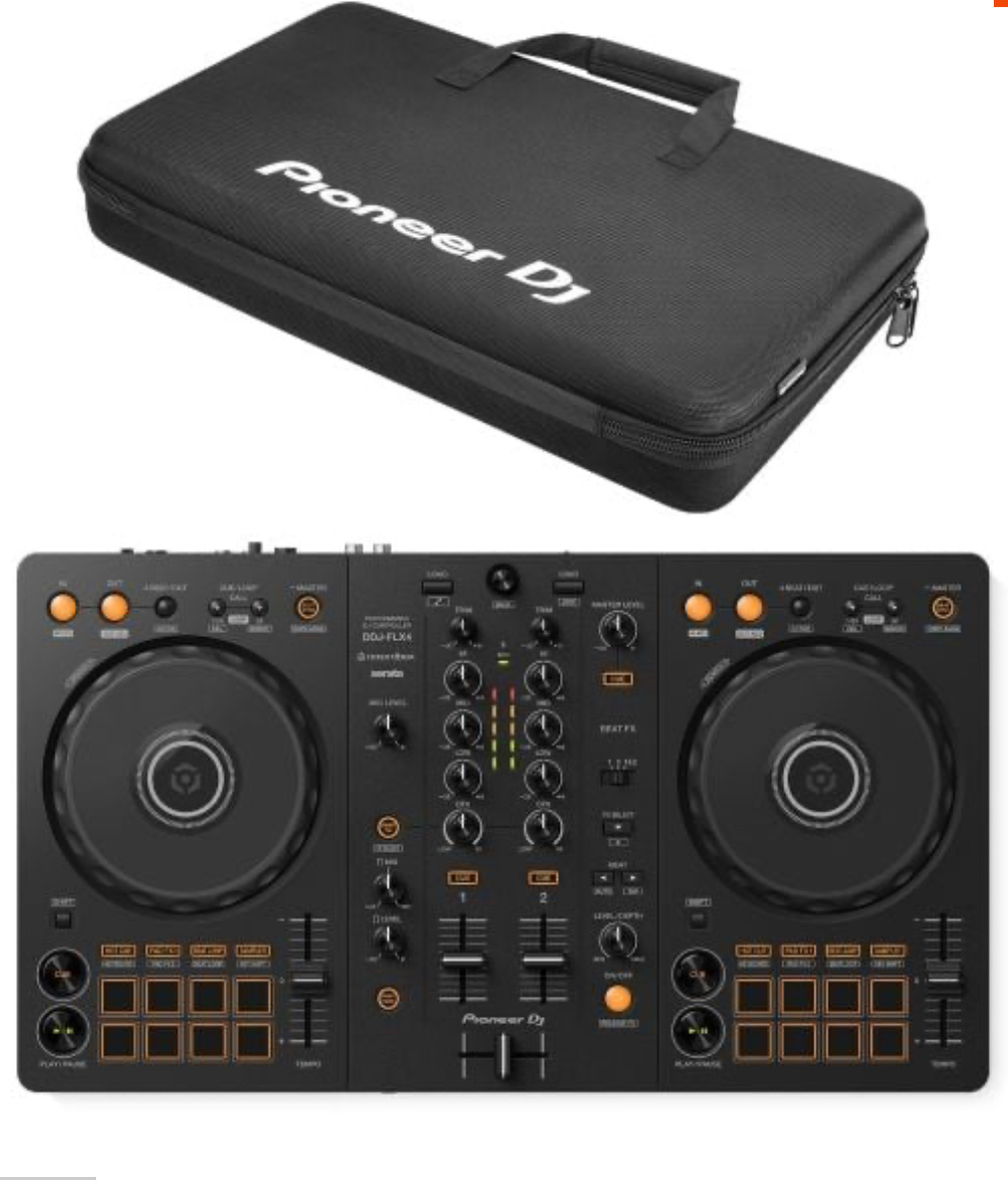 Pioneer dj ddj-flx4 + controller bag