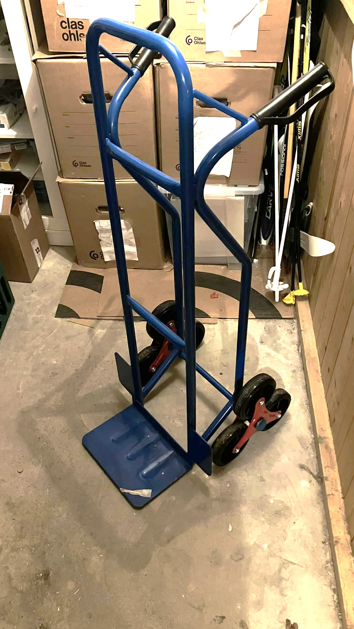 Trappetralle, trehjulet, 150 kg