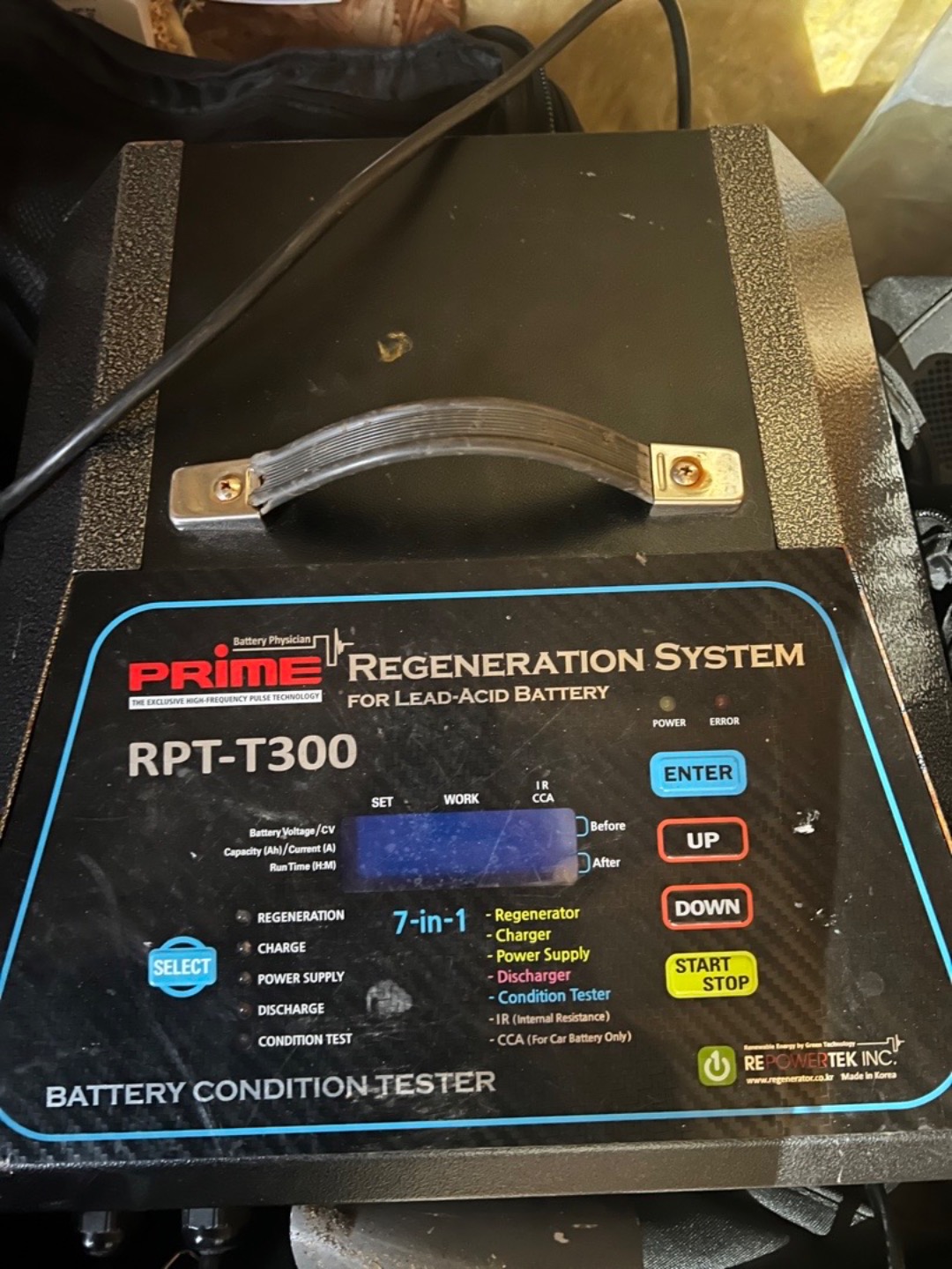 Repowertek rpt-t300 batteriregenerator