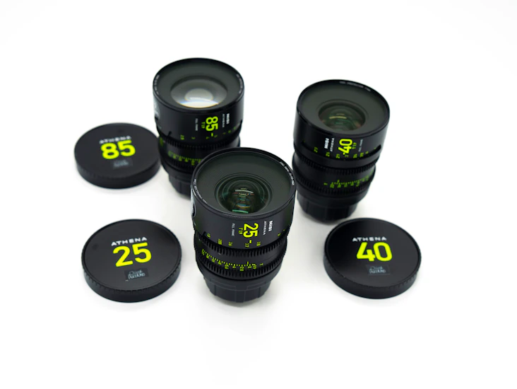 Nisi athena cine prime kit - 25mm / 40mm / 85mm t1.9 (pl)