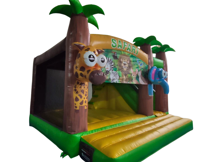 Hoppborg safari med rutschkana