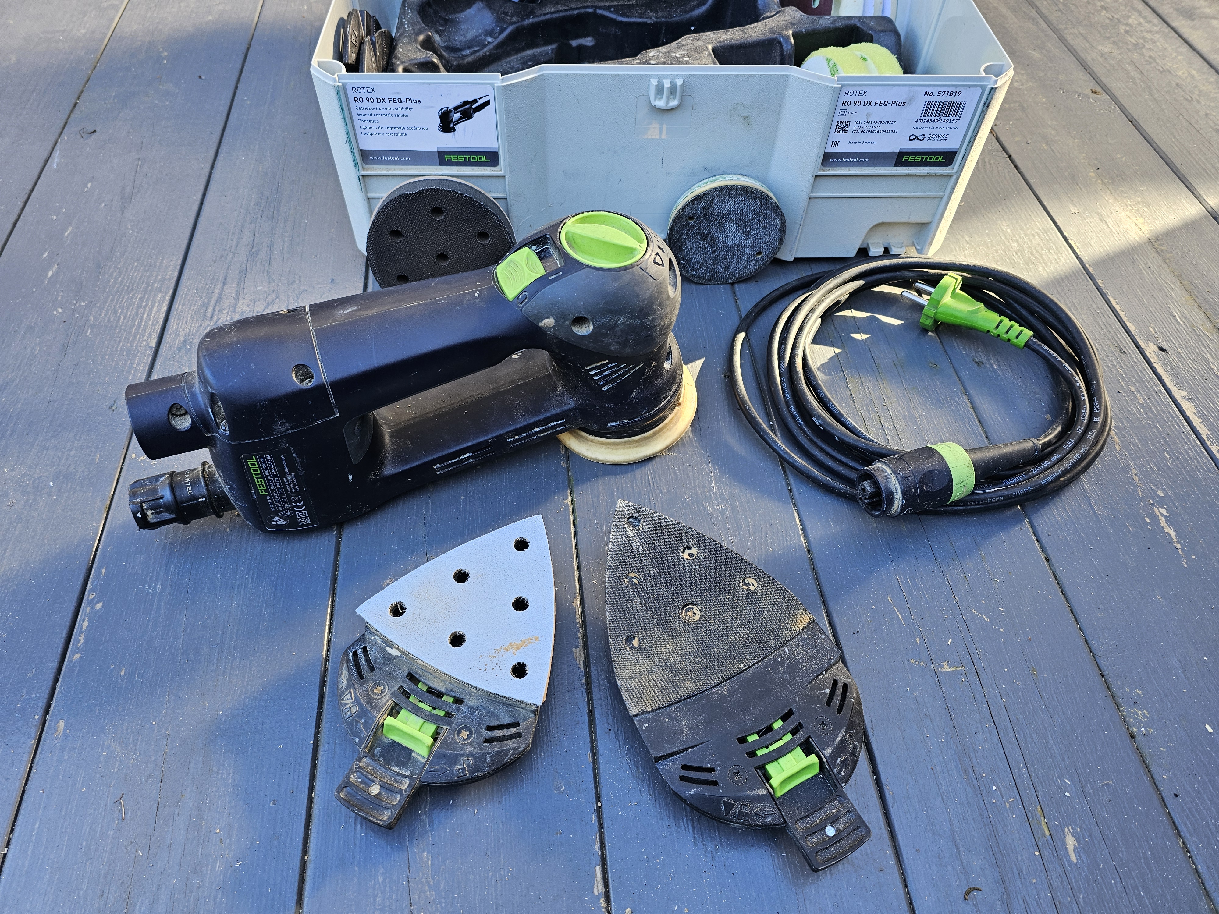 Festool eksenter/trekant pussemaskin 