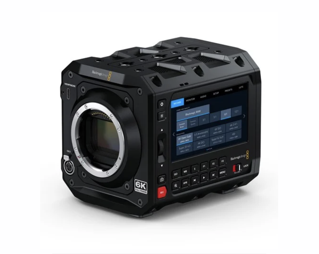 Blackmagic pyxis 6k camera (l-mount) with tilta camera cage & accessories