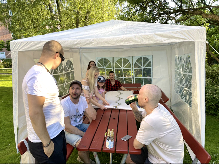 Partytält 3x3 innerstan