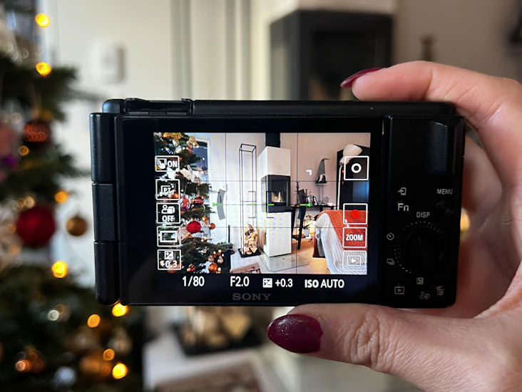 Vlogging camera - sony zv-1f