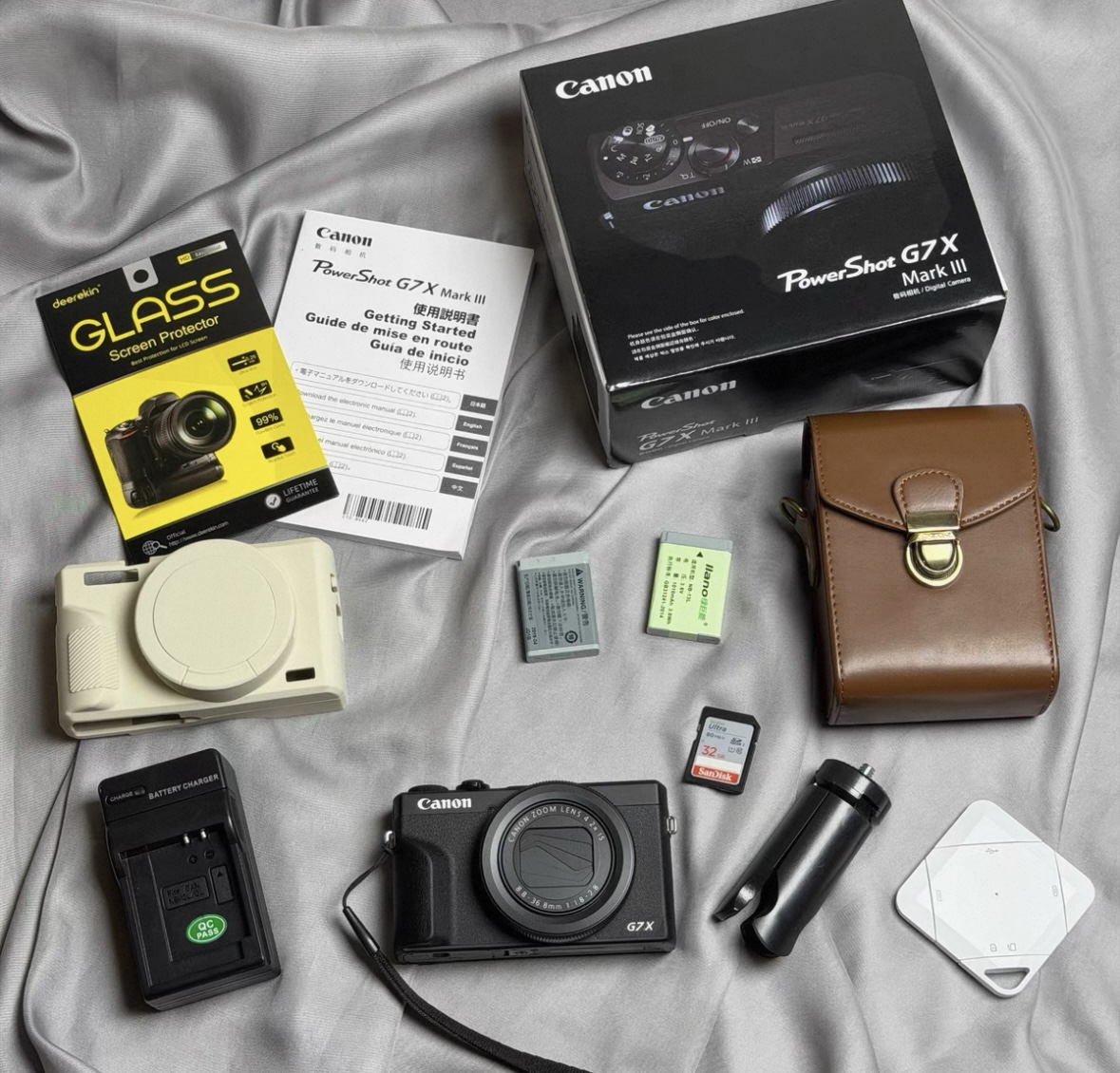 Canon powershot g7x mark iii  with flash