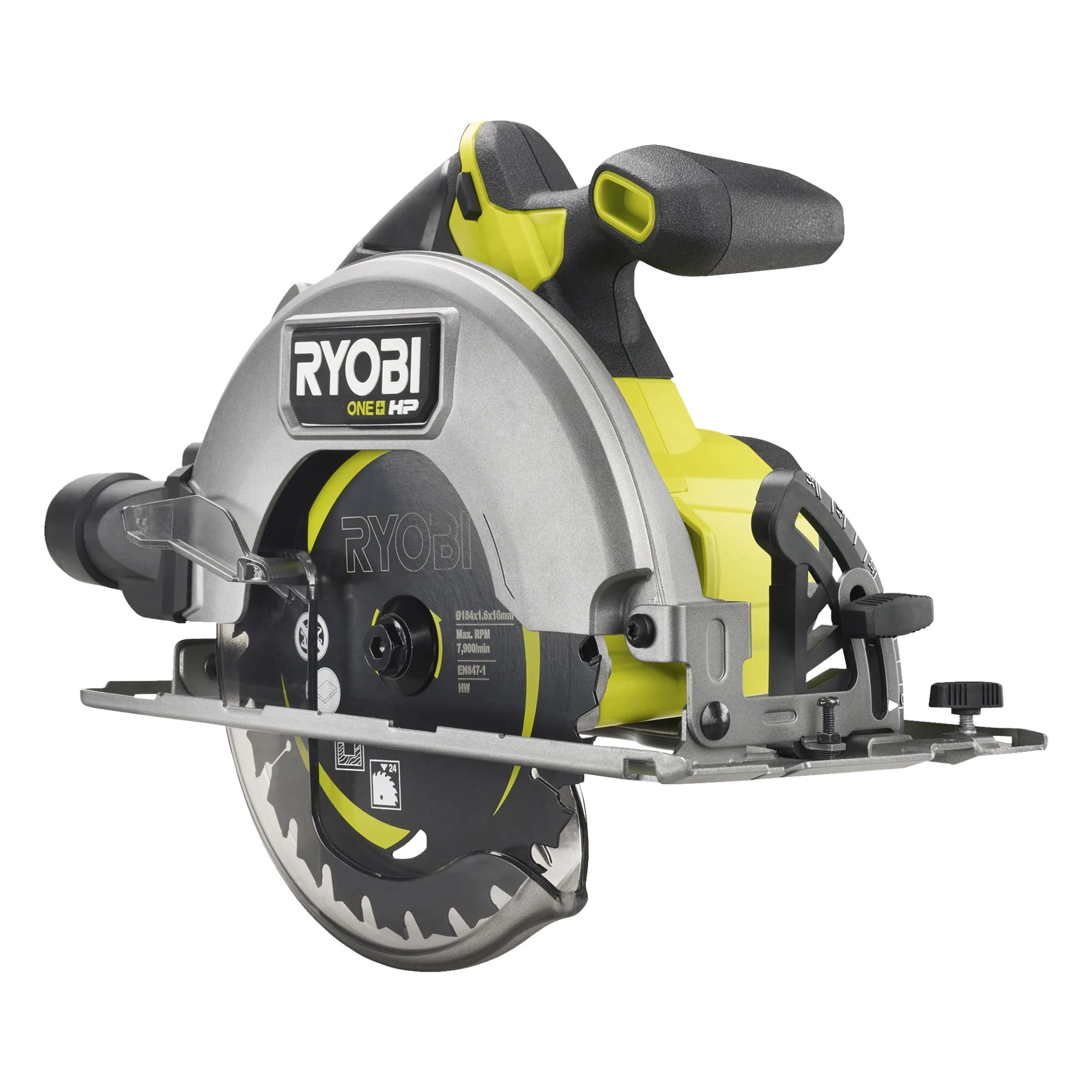 Ryobi sirkelsag + batteri (4ah)